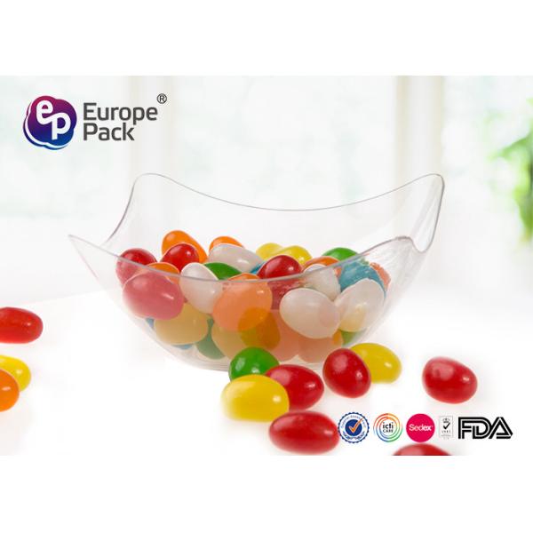 Quality Custom Clear Plastic Bowls Food Grade Disposable Dessert Cups for sale