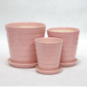 Buy cheap Glossy Modern Ceramic Pots Handcrafted For Indoor Greenery from wholesalers