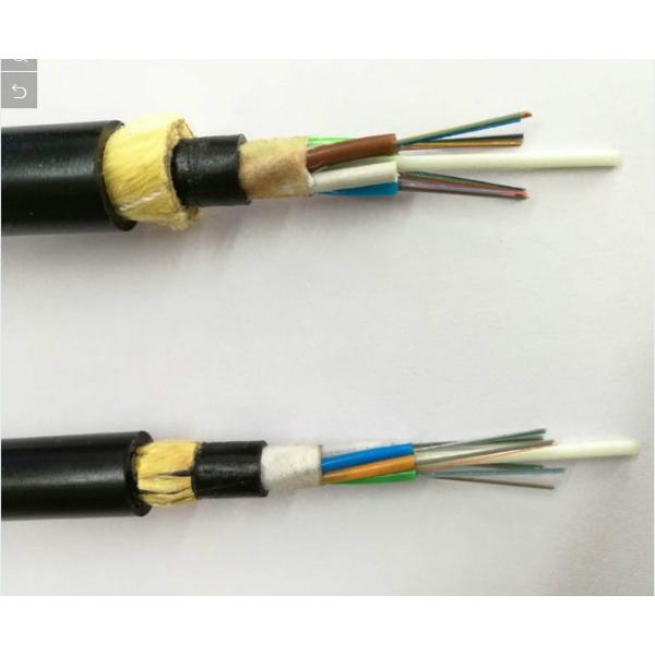 2 - 144 Core ADSS Cable Single Mode All Dielectric Self Supporting Cable For