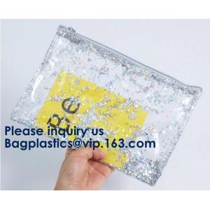 Buy cheap Window Makeup Cosmetic Bag Aluminum Foil Zip Lock EVA PVC Travel Accessorie,OEM and ODM Orders are welcome from wholesalers