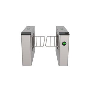 Small Swing Turnstile Parking Barrier Gate With Fingerprint Square Mechanical