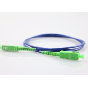 Simplex 3mm SC APC Armored Fiber Jumper ISO Certification