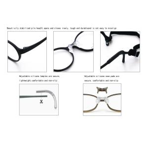 Buy cheap Children Comfortable TR Silicone Optical Kids Eyeglasses LF 5511 from wholesalers