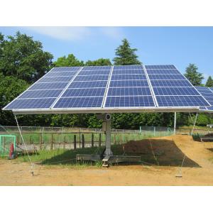 Buy cheap Single Pole Aluminum PV solar Ground Mounting System, Solar plant mount structure from wholesalers