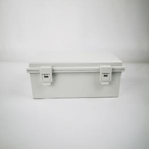 250x170x100 Hinged Electrical Enclosures in grey / Clear Transparent lid
