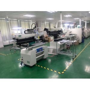 Buy cheap 1.2 Meter SMT Semi Automatic Solder Paste Printer For LED Red glue 320*1300mm from wholesalers