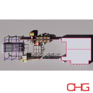 Customized Electrostatic Automatic Powder Coating Line Made in with Coating
