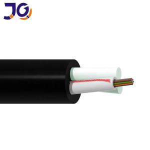 Buy cheap 4 8 12 core ASU Fiber Cable Mini Adss Optical Cable Span 80-150M self supporting optical cable from wholesalers