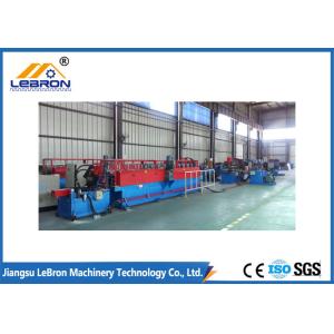 Buy cheap Red and blue color Door Frame Cold Roll Forming Machine 2018 New Design PLC Control Full Automatic made in china product