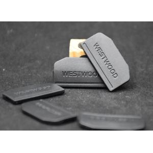 Buy cheap SGS Irregular Embossed Plastic Zipper Puller Clothing Patches product