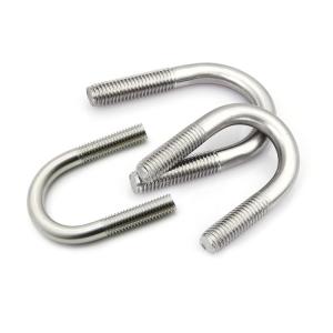 Buy cheap M5-M100 Zinc Plated U Bolts Professional Dimensiones U Shaped Bolt from wholesalers