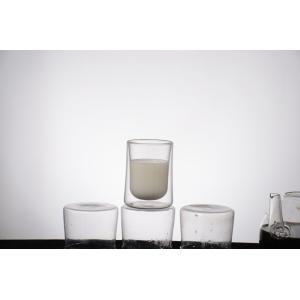 Buy cheap Double wall glass, Heat-resistant  glass cup, borosilicate glass, Espresso, Latte, Cappuccino cup from wholesalers