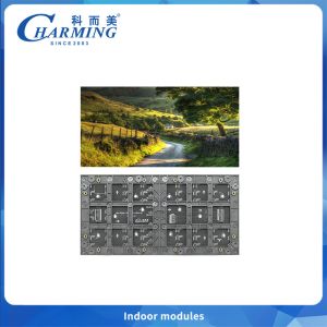 Cost-Effective P1.86 Indoor LED Module 600CD/m² Brightness and IP40 Protection