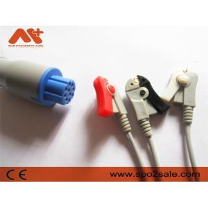 Buy cheap Artema S&W Athena Diascope ECG Patient Cable 3 Lead Clip Direct Connect from wholesalers