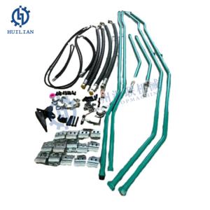 Buy cheap KOBELCO SK200-8 Excavator Hydraulic Breaker Piping Kit Lines Excavator Piping Hoses Pipeline High-pressure Return Lines Control Valve from wholesalers