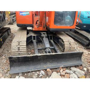 Good performance excavator Doosan DX75 small digger used machinery 6 tons excav
