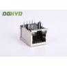 Buy cheap 1x1 Single Port 90 Degree 8P8C RJ45 Jack 10/100Base With Transformer Customized RJ45 With Transformer from wholesalers