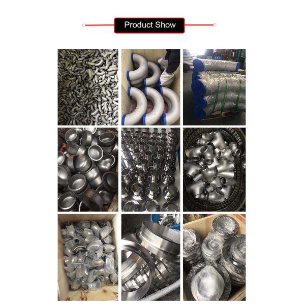 B363-WPT12 SMLS LR BW ASME-B16.9 SCH80 1" Stainless Steel Pipe Fittings 90 Long Radius Degree Elbow