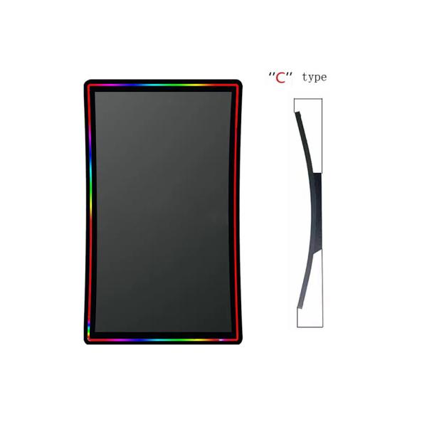 49 Inch PCAP Curved Touch Screen Computer Monitor For Firelink / IGS Vertrical Slot Gaming Machine