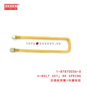 Buy cheap 1-87870036-0 Rear Spring U Bolt Set 1878700360 For ISUZU FTR from wholesalers