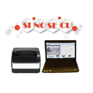 Buy cheap Immigration Service 3d Passport Reader Scanner for Hotel PMS Max Paper Size Passport Size from wholesalers