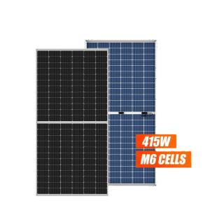 Buy cheap Bluesun Solar 415w Bifacial Glass Solar Panel 420w 430 w 440 Watt Perc Solar Cell 6 Inch from wholesalers