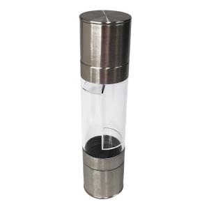 Buy cheap 2 In 1 258g 220mm 80ml Stainless Steel Salt Grinder product