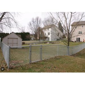 Galvanized Wire Cyclone Wire Diamond Mesh Chain Link Fence 60mm