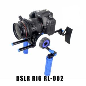 Camera Rig Set Shoulder Support(double handle) for DSLR EOS 60D 1D 1/4'' 5D II