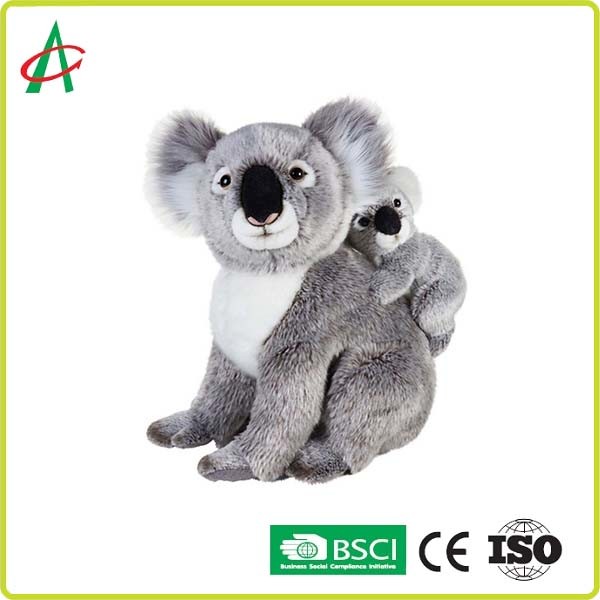 Handcrafted Plush Koala Stuffed Animal 8 Inches