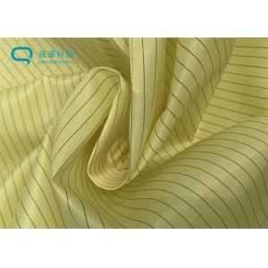 Buy cheap ESD Polyester Fabric With Carbon Yarn For Cleanroom Clothes from wholesalers