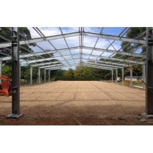 Buy cheap Industrial Shed Iso Passed Steel Structure Building Rockwool Sandwich Panel from wholesalers