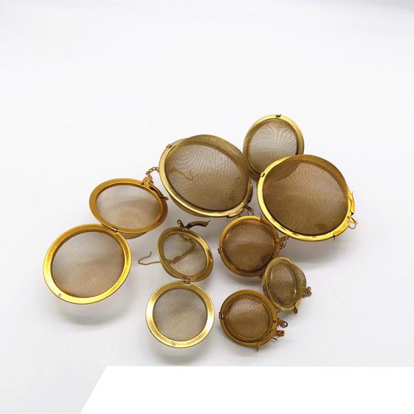 Quality Home Tea 4.5cm Stocked Stainless Steel Mesh Strainer for sale