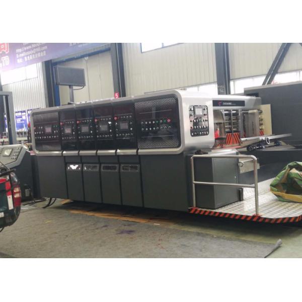 Buy cheap High Speed Corrugated Carton Machine , Corrugated Box Die Cutting Machine from wholesalers