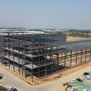 Buy cheap Prefabricated Steel Structure Warehouse with Sa 2.5 Surface from wholesalers