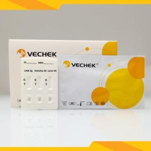 Buy cheap CHW Antigen / Ehrlichia / Lyme IgG/IgM Antibody Combo Rapid Test from wholesalers