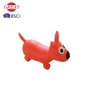 Cute Bouncy Dog Hopper Included Inflatable Pump For 3 Ages Kids Jumping