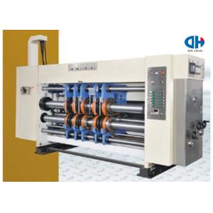 Water Base Ink Electric Carton Box Making Machine With Printer