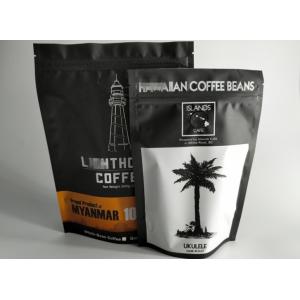 Buy cheap Laminated Custom Plastic Pouches Packaging Zipper Top Sealing With Valve from wholesalers