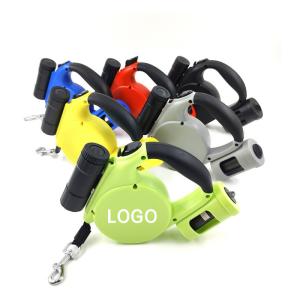 Wholesale Retractable Pet Leash with LED Flashlight | Multifunctional Design |