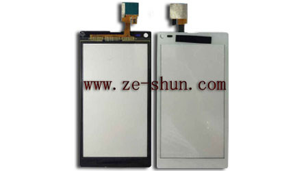 Buy cheap White Touch Screen Digitizer Glass Replacement For Sony S36h Xperia L C2105 from wholesalers
