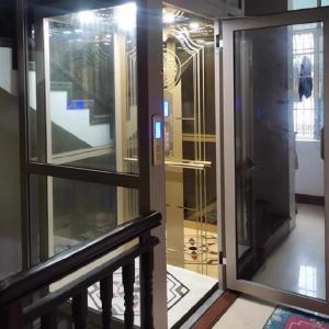 Buy cheap Residential See-Through Hydraulic Elevator – Compact Pitless Home Lift from wholesalers