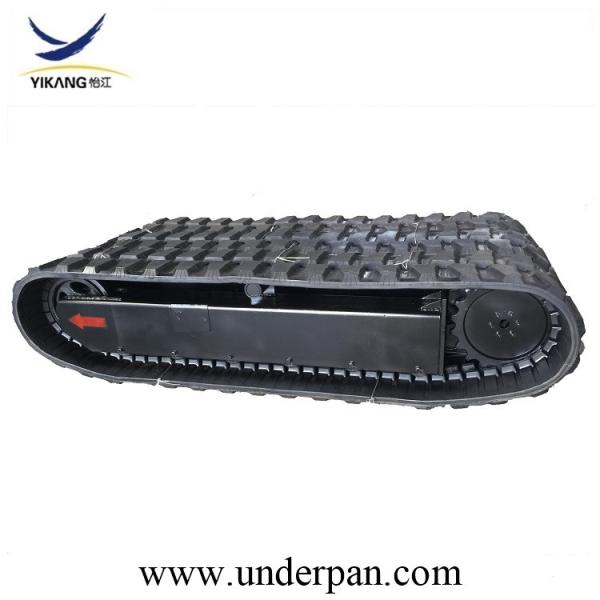 Buy cheap Spanish custom 5 ton small rubberl track undercarriage for mini excavator drilling rig crane from wholesalers
