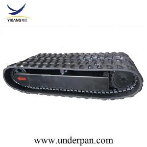 Buy cheap Spanish custom 5 ton small rubberl track undercarriage for mini excavator drilling rig crane from wholesalers