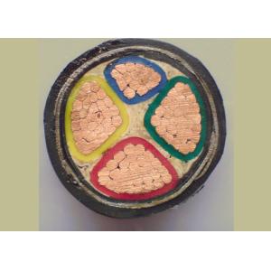 Buy cheap Low voltage 4 core XLPE 300mm2 armoured LSHF sheath power cable from wholesalers