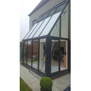 Buy cheap Powder Coated Aluminum Sliding Swing Window Black Slide Up Aluminum Window product