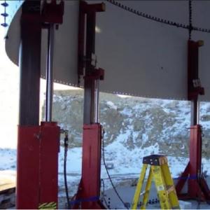 Buy cheap Piston Type Hydraulic Grain Silo Lifting Jacks for Enamel Tank Customized Request from wholesalers