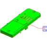 Buy cheap Hot Runner Two Shot Injection Molding SG1643 till SG1647 Electronic Cover PC Material from wholesalers