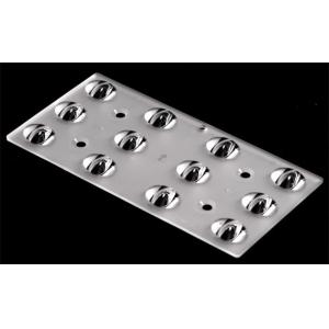 Buy cheap 12×4 3030LEDs T2M Degree Available LED Street Light Lens 165×83MM Eco-Friendly Material from wholesalers