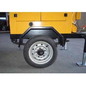 Buy cheap 4 Wheels 7m 1 Phase 5KVA Lighting Tower Generator from wholesalers